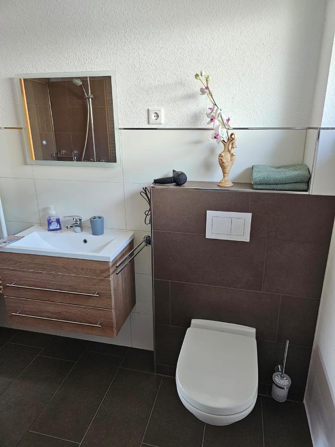 Ferienwohnung Talblick Ahnatal Bagian luar foto