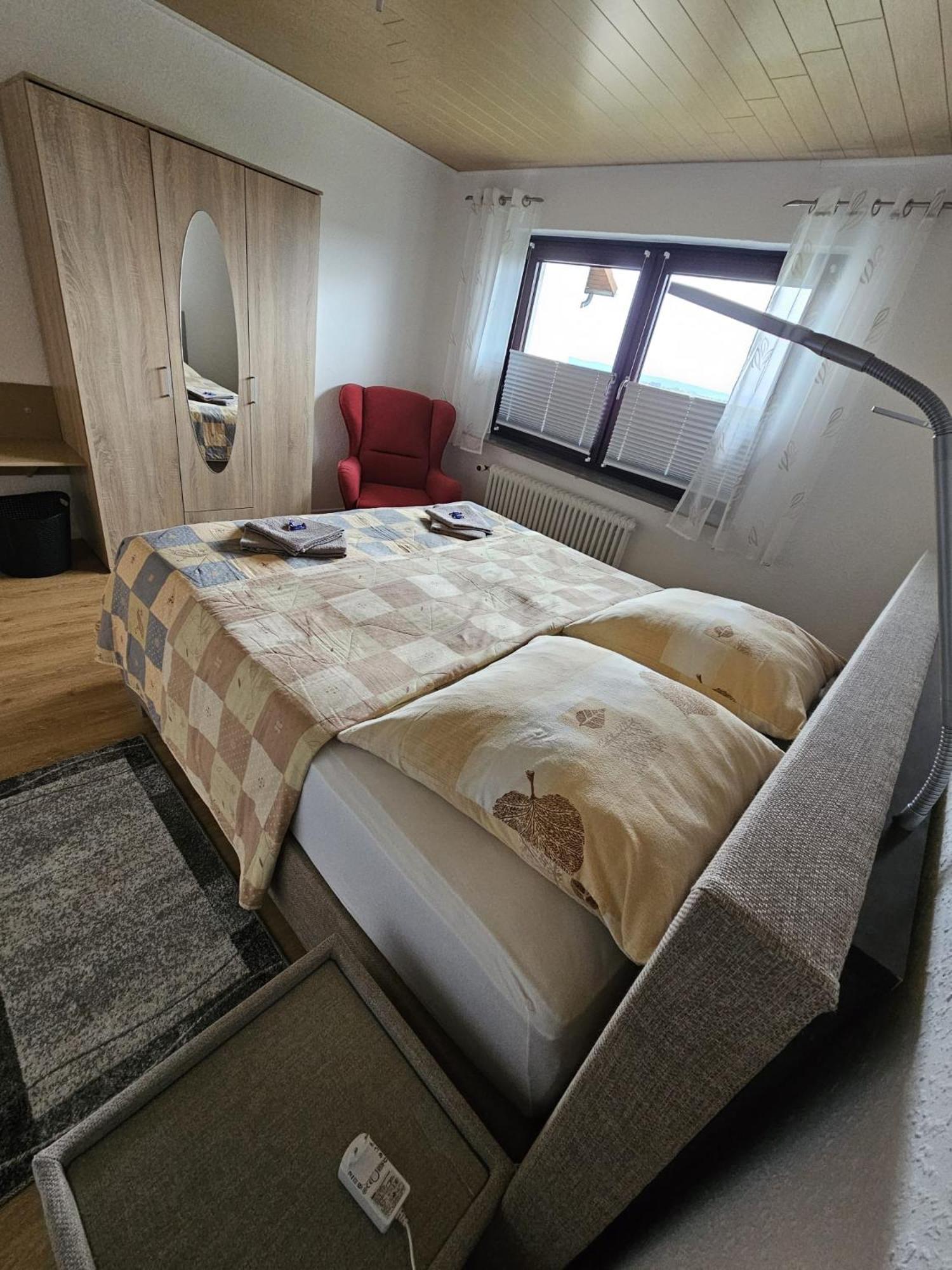 Ferienwohnung Talblick Ahnatal Bagian luar foto