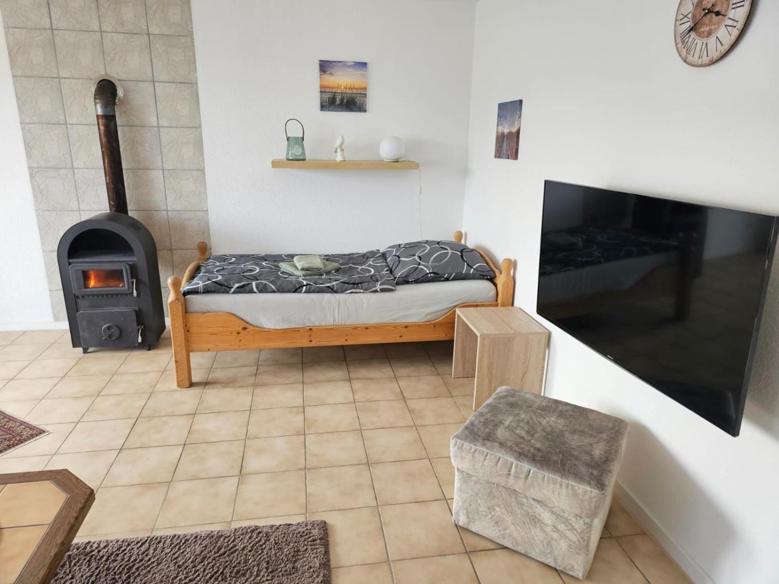 Ferienwohnung Talblick Ahnatal Bagian luar foto